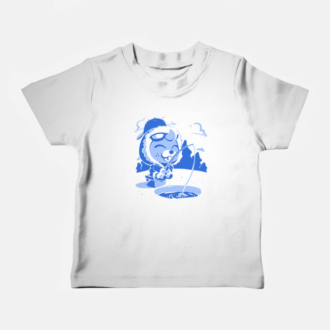 Winter Fishing-Baby-Basic-Tee-estudiofitas