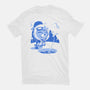 Winter Fishing-Womens-Fitted-Tee-estudiofitas