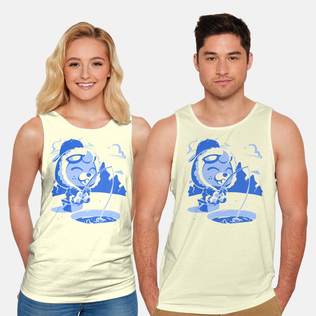 Winter Fishing-Unisex-Basic-Tank-estudiofitas