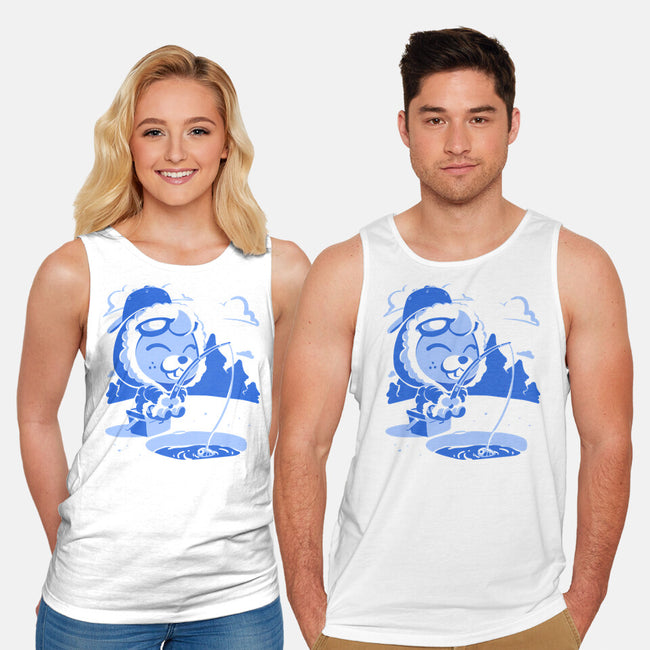 Winter Fishing-Unisex-Basic-Tank-estudiofitas