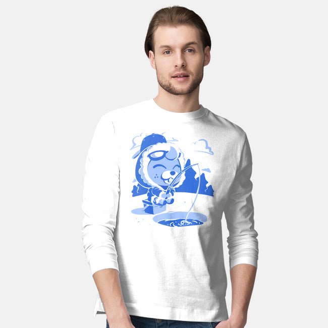Winter Fishing-Mens-Long Sleeved-Tee-estudiofitas