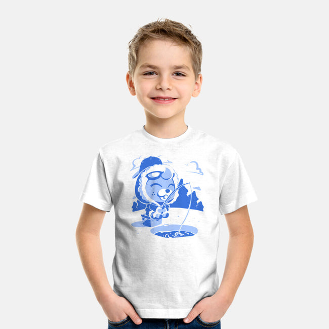 Winter Fishing-Youth-Basic-Tee-estudiofitas