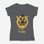 V For Vanilla-Womens-V-Neck-Tee-Fritsch
