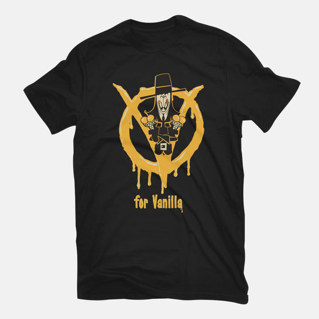 V For Vanilla-Womens-Fitted-Tee-Fritsch