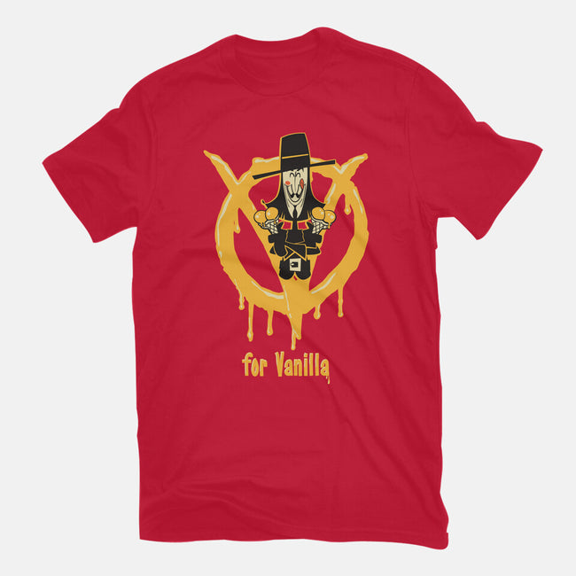 V For Vanilla-Womens-Fitted-Tee-Fritsch