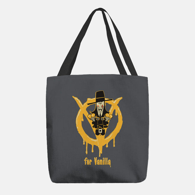 V For Vanilla-None-Basic Tote-Bag-Fritsch