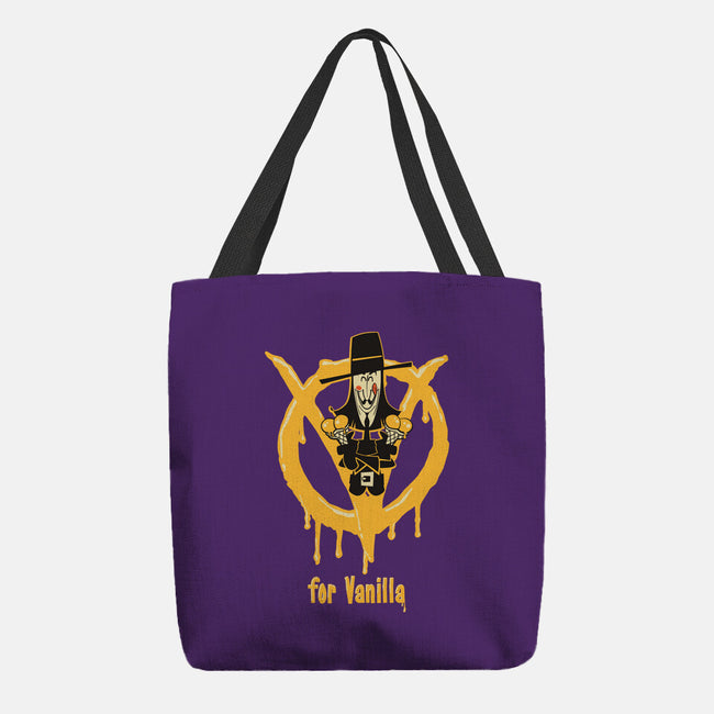 V For Vanilla-None-Basic Tote-Bag-Fritsch