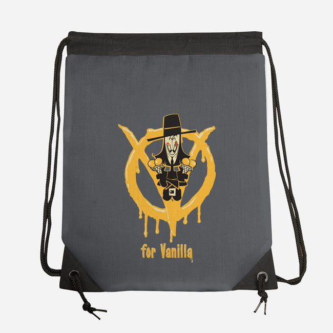 V For Vanilla-None-Drawstring-Bag-Fritsch