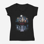 Stranger Stuff-Womens-V-Neck-Tee-Fritsch