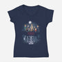 Stranger Stuff-Womens-V-Neck-Tee-Fritsch
