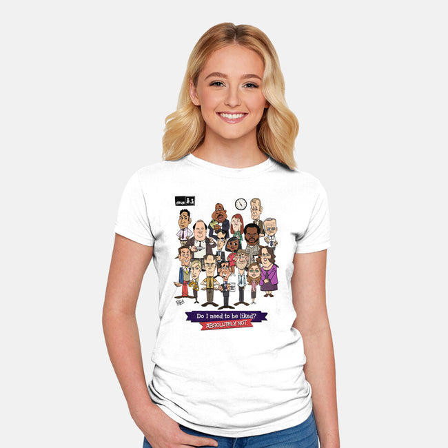 Do I Need To Be Liked-Womens-Fitted-Tee-Fritsch