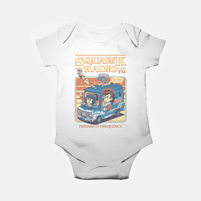 Squawk Radio FM-Baby-Basic-Onesie-The Rawbot