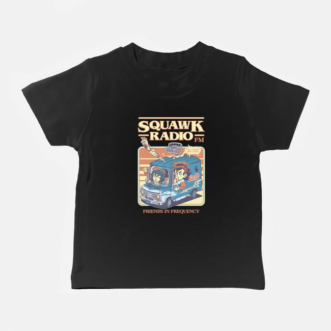 Squawk Radio FM-Baby-Basic-Tee-The Rawbot