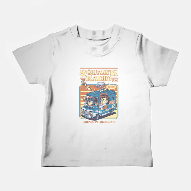 Squawk Radio FM-Baby-Basic-Tee-The Rawbot