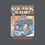 Squawk Radio FM-None-Stretched-Canvas-The Rawbot