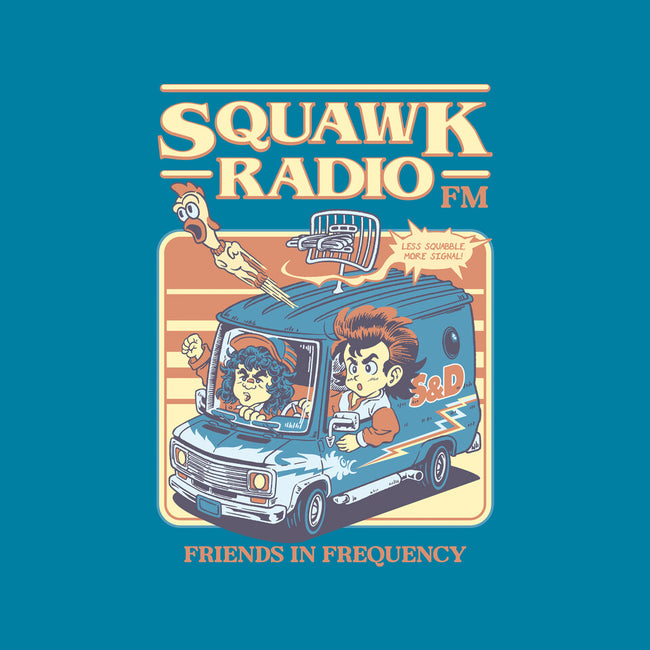 Squawk Radio FM-Unisex-Basic-Tee-The Rawbot