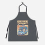 Squawk Radio FM-Unisex-Kitchen-Apron-The Rawbot