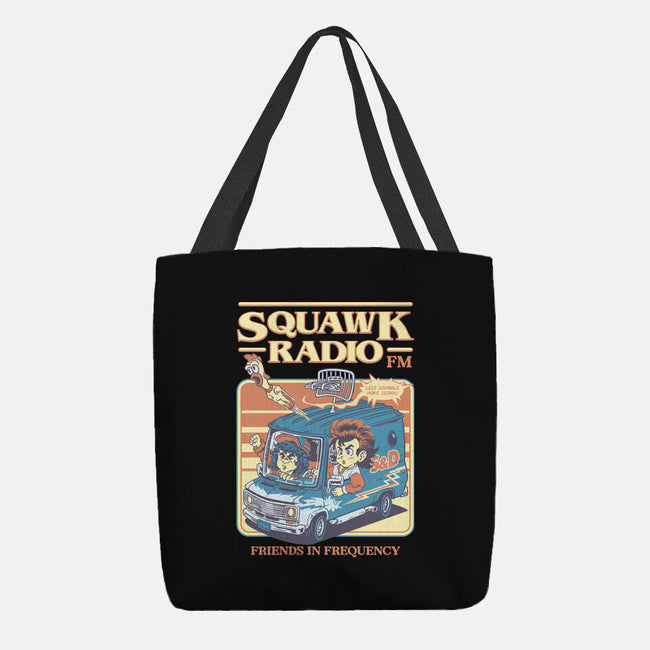 Squawk Radio FM-None-Basic Tote-Bag-The Rawbot