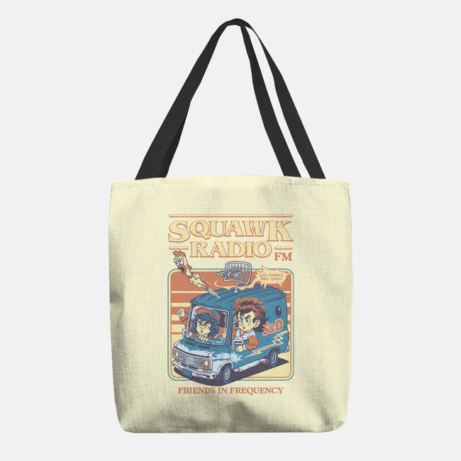 Squawk Radio FM-None-Basic Tote-Bag-The Rawbot