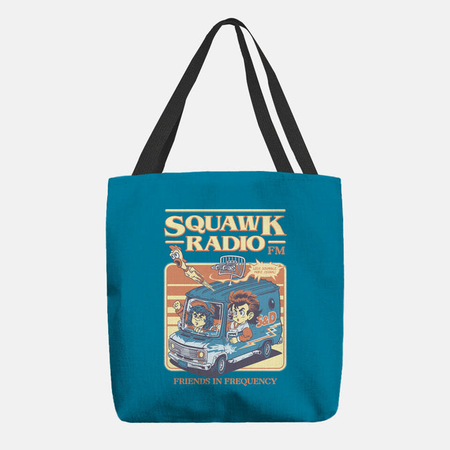 Squawk Radio FM-None-Basic Tote-Bag-The Rawbot
