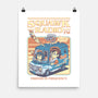 Squawk Radio FM-None-Matte-Poster-The Rawbot