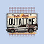 We Are Outatime-Unisex-Crew Neck-Sweatshirt-glitchygorilla