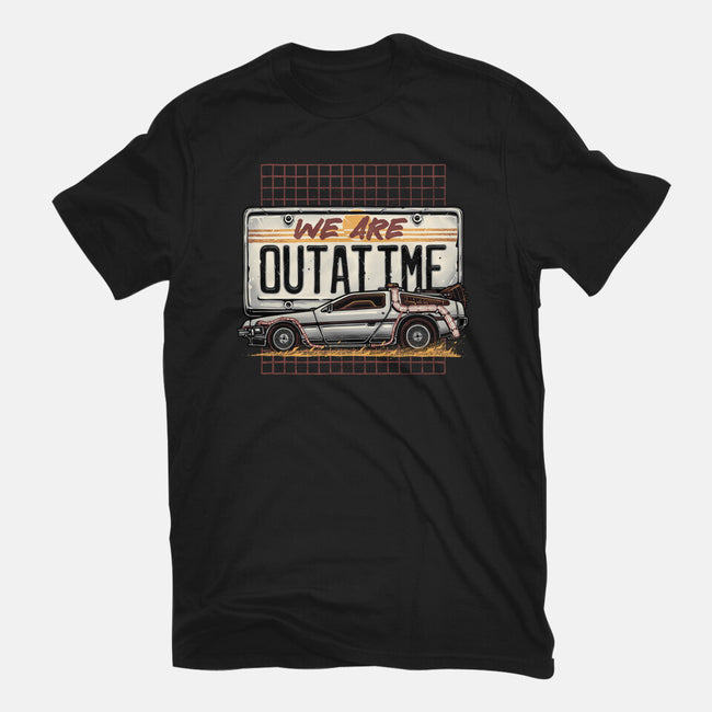 We Are Outatime-Mens-Basic-Tee-glitchygorilla
