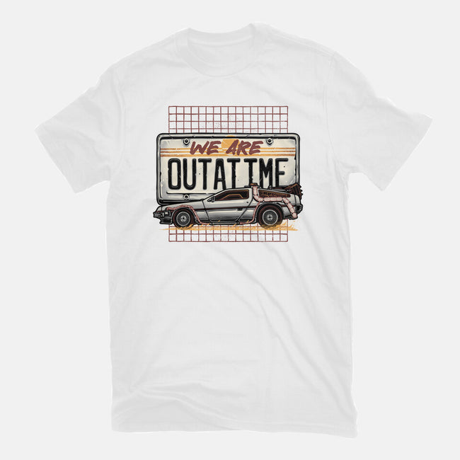 We Are Outatime-Mens-Heavyweight-Tee-glitchygorilla