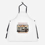 We Are Outatime-Unisex-Kitchen-Apron-glitchygorilla