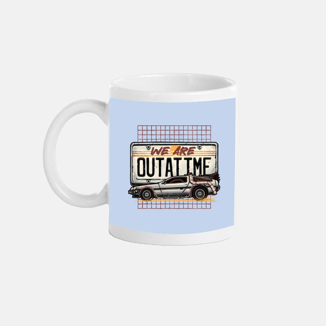 We Are Outatime-None-Mug-Drinkware-glitchygorilla