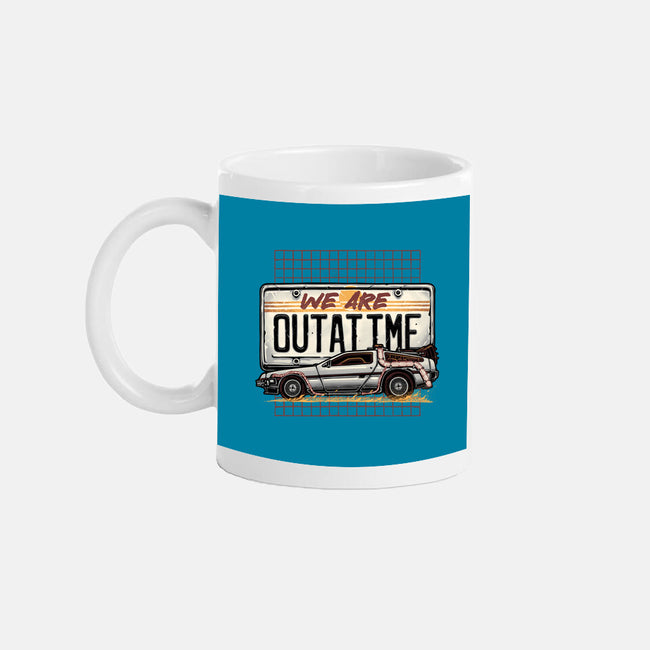 We Are Outatime-None-Mug-Drinkware-glitchygorilla