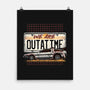 We Are Outatime-None-Matte-Poster-glitchygorilla
