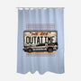 We Are Outatime-None-Polyester-Shower Curtain-glitchygorilla
