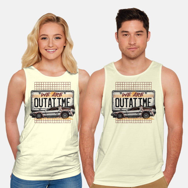 We Are Outatime-Unisex-Basic-Tank-glitchygorilla