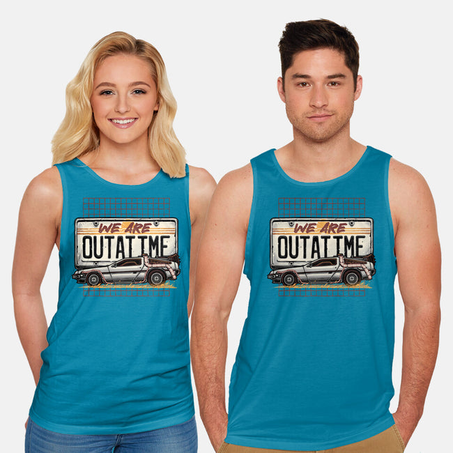 We Are Outatime-Unisex-Basic-Tank-glitchygorilla
