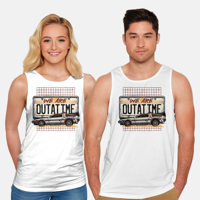 We Are Outatime-Unisex-Basic-Tank-glitchygorilla
