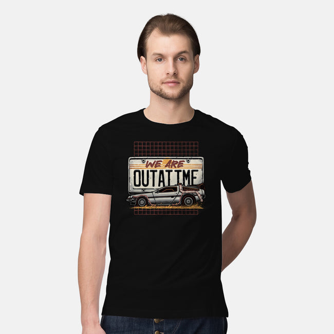 We Are Outatime-Mens-Premium-Tee-glitchygorilla