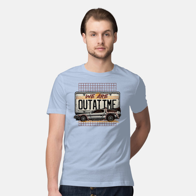 We Are Outatime-Mens-Premium-Tee-glitchygorilla