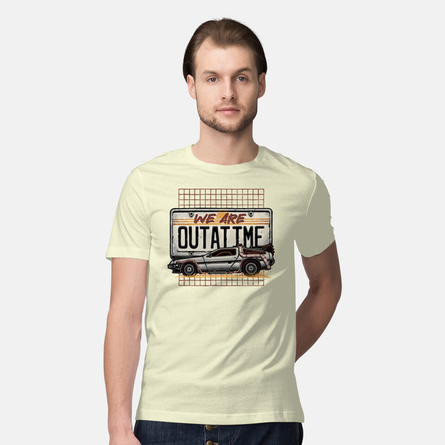 We Are Outatime-Mens-Premium-Tee-glitchygorilla