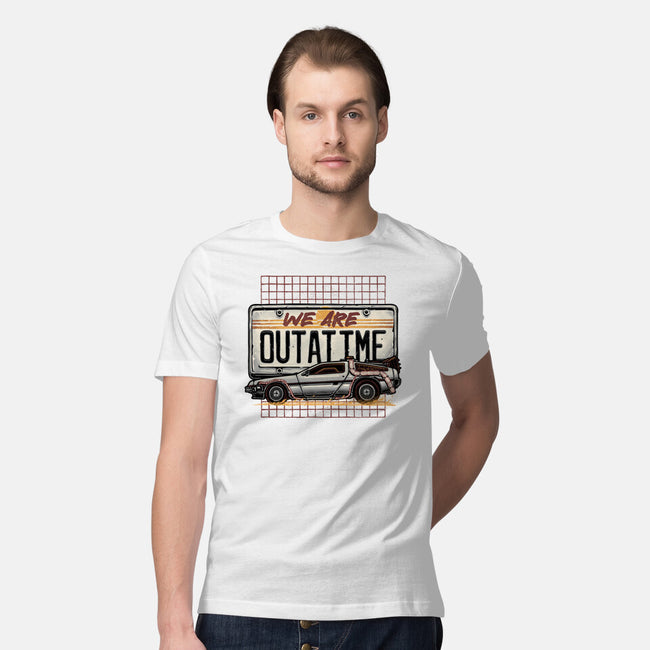 We Are Outatime-Mens-Premium-Tee-glitchygorilla