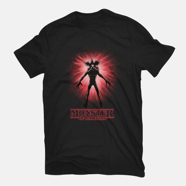 Flower Face Monster-Womens-Fitted-Tee-rmatix