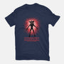 Flower Face Monster-Womens-Fitted-Tee-rmatix