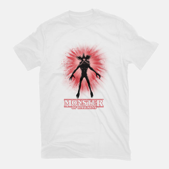 Flower Face Monster-Womens-Fitted-Tee-rmatix
