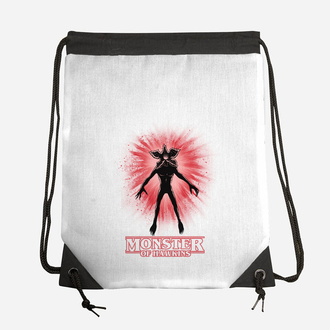 Flower Face Monster-None-Drawstring-Bag-rmatix