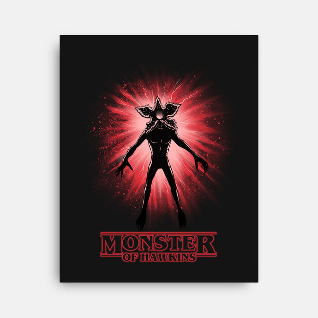 Flower Face Monster-None-Stretched-Canvas-rmatix