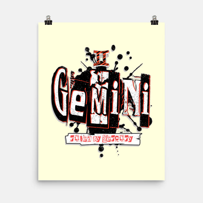 Ruled By Mercury-None-Matte-Poster-palmstreet