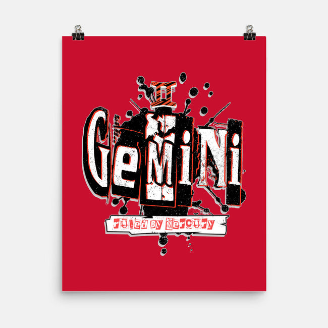 Ruled By Mercury-None-Matte-Poster-palmstreet