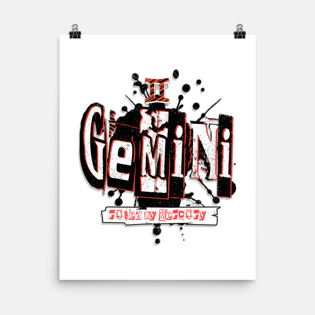 Ruled By Mercury-None-Matte-Poster-palmstreet