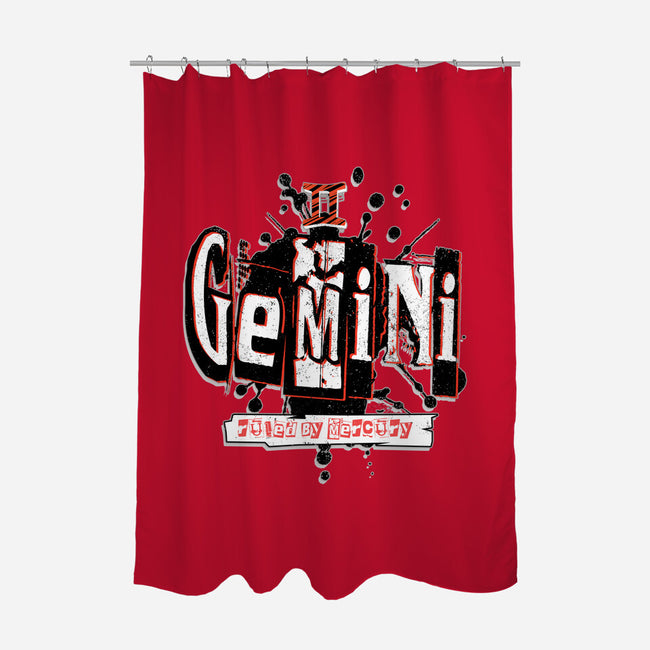 Ruled By Mercury-None-Polyester-Shower Curtain-palmstreet