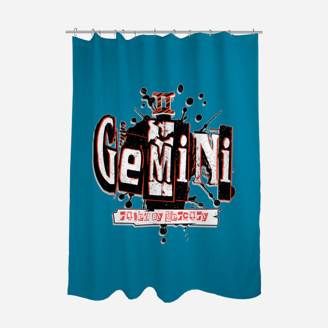 Ruled By Mercury-None-Polyester-Shower Curtain-palmstreet